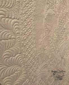 star of india quilting detail