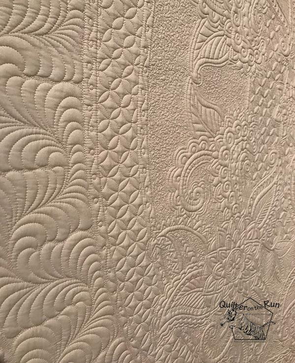 star of india quilting detail