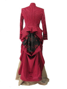quilted victorian garment steampunk chardonnay lace back