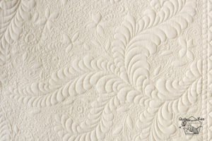 detail of a quilter's garden k vierra