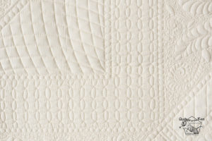 detail of a quilter's garden k vierra