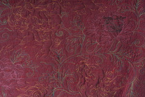 chinese lions detail dupioni