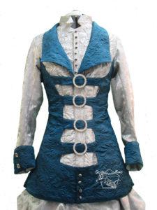 sapphire reflections quilted garment detail