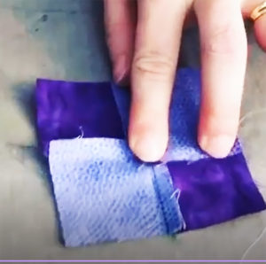 accurate piecing through pressing