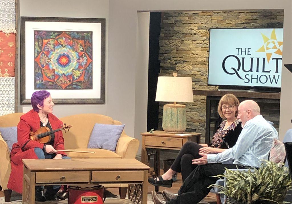 shooting the quilt show with ricky timms and alex anderson