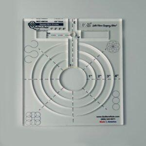 nested mini circles template nesting ruler for longarm quilting