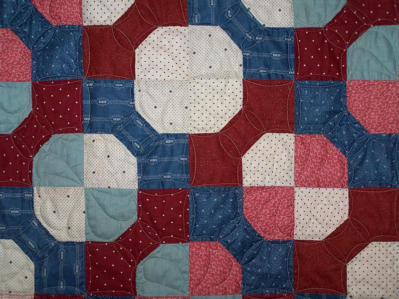 antique patchwork quilt