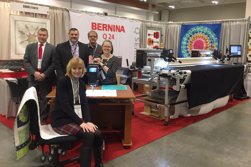 bernina at quilt con