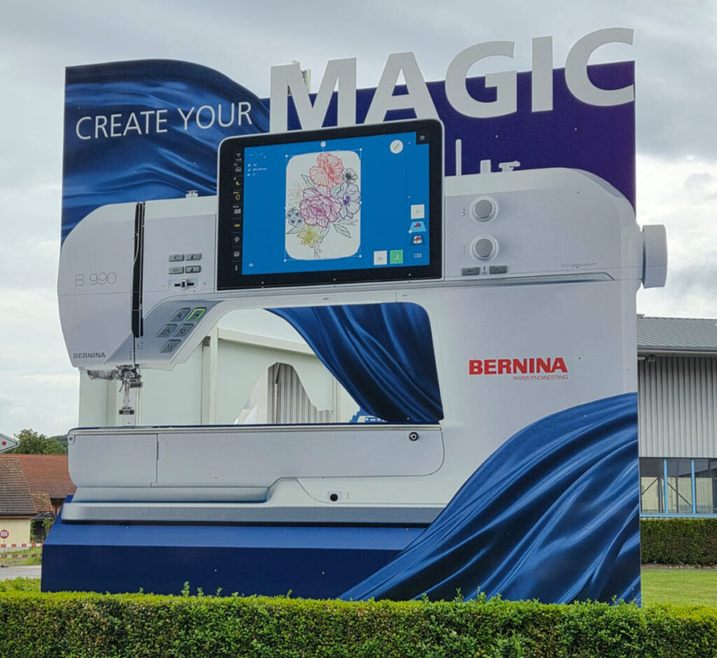 BERNINA FACTORY SIGN