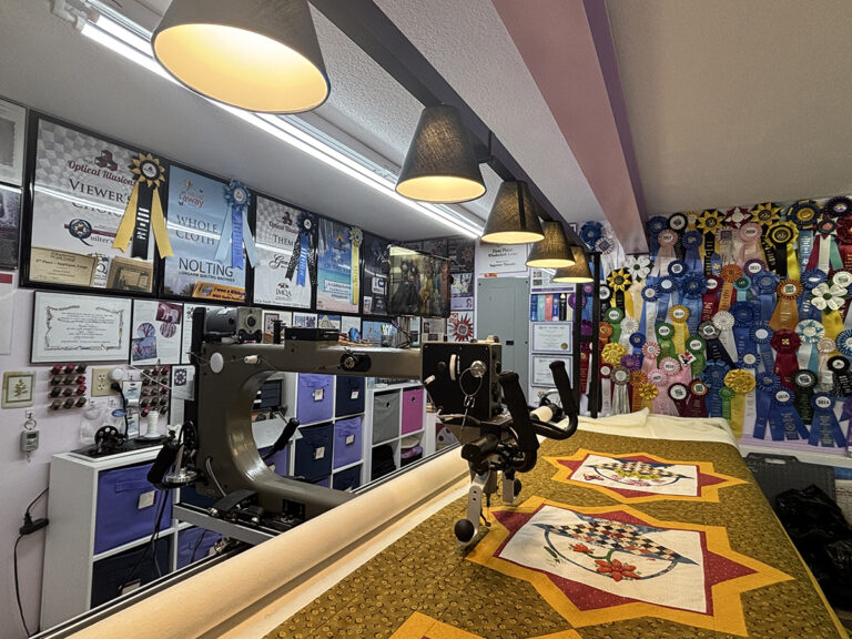 longarm quilting machine my studio kris vierra