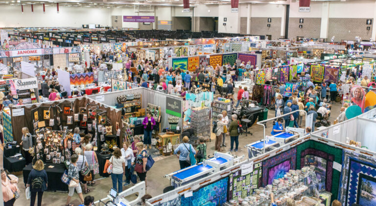 greater Wisconsin quilt show floor