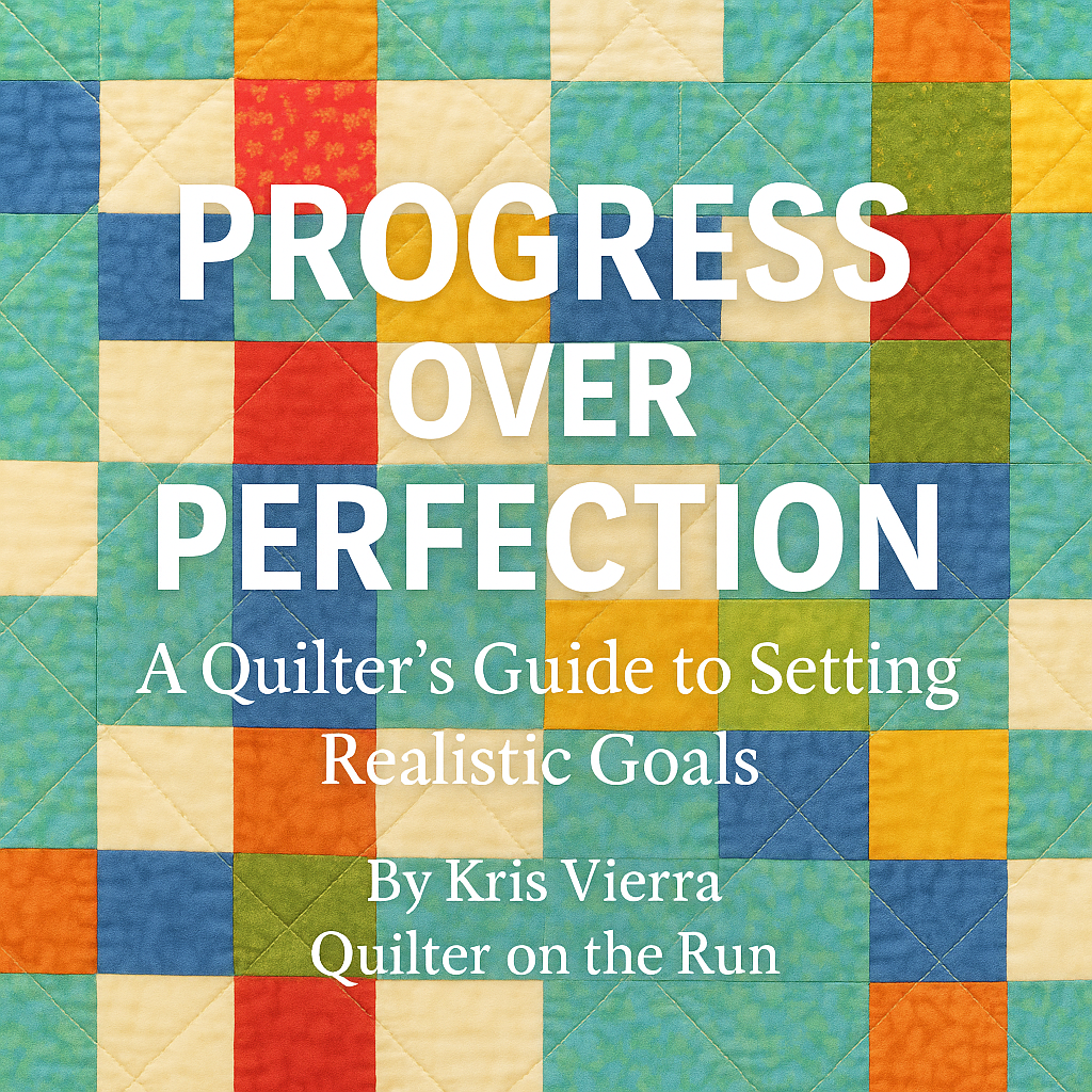 progress over perfection quilter's guide to realistic goals
