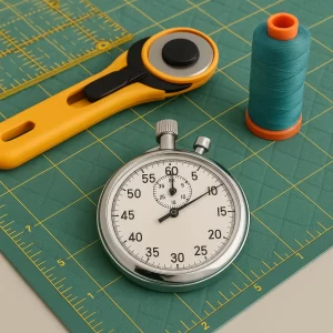 quilting tools with stop watch