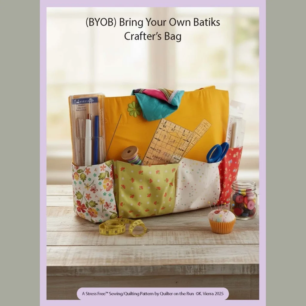 BYOB – Bring Your Own Batiks Craft Bag