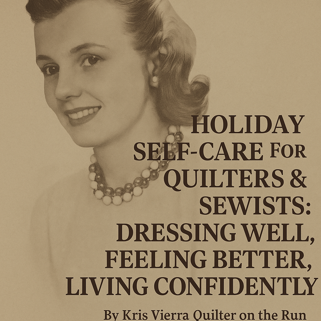 a holiday self-care for quilters and sewists