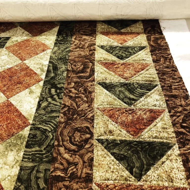 full border quilted