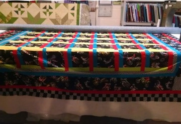 smiley quilt