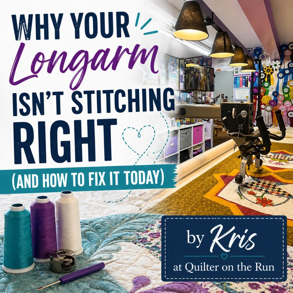 why your longarm isn't stitching right