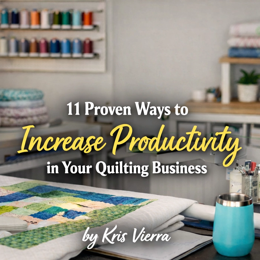 11 Proven Ways to Increase Productivity in Your Quilting Business